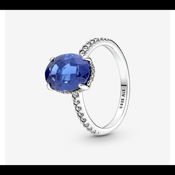 Pandora promise ring sapphire - Picture 1 of 5